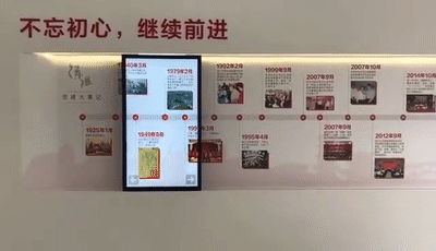自动滑轨屏